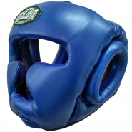 Шлем боксерский с щечками р. M ПУ синий 705/02А 10013821